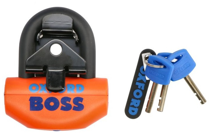 Antifurt Blocator Disc Frana Moto Oxford Boss Portocaliu OF38