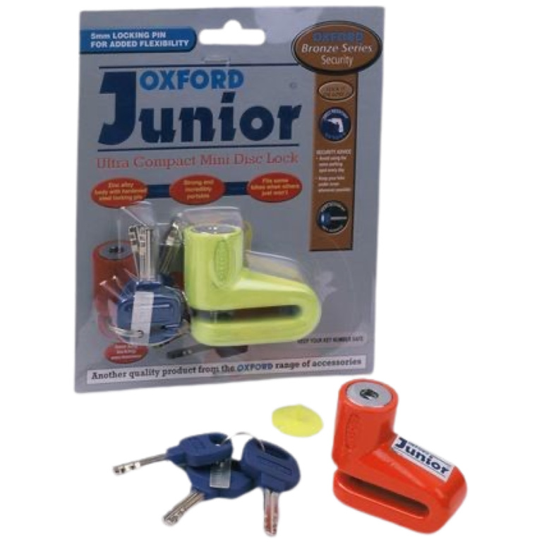 Antifurt Blocator Disc Frana Moto Oxford Junior Metal Portocaliu OF33