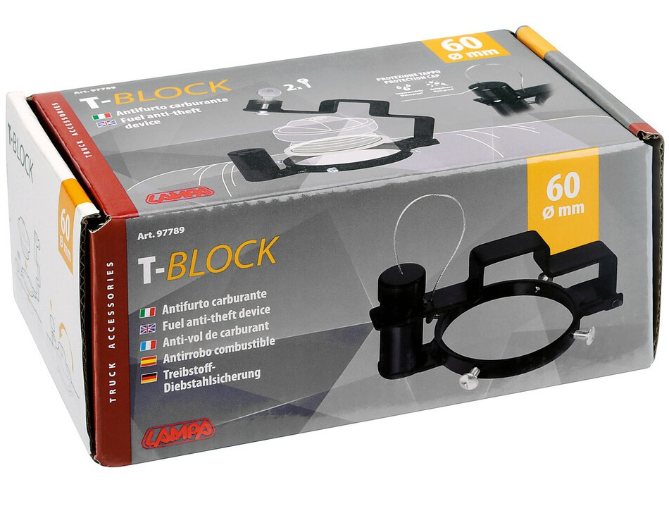 Antifurt Rezervor Camion Cu 2 Cheie Lampa Ø 60mm LAM97789