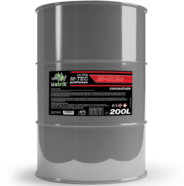 Antigel Concentrat Motrik Ultra M-Tec G12+ 200L 109245