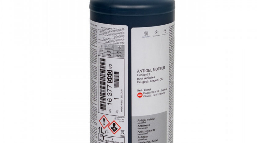 Antigel Concentrat Oe Peugeot / Citroen PRO Glysantin G33 Albastru / Verde 1L 1637756080