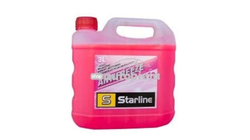 Antigel concentrat STARLINE G12 Rosu / Roz 3 L S NA G12-3 piesa NOUA