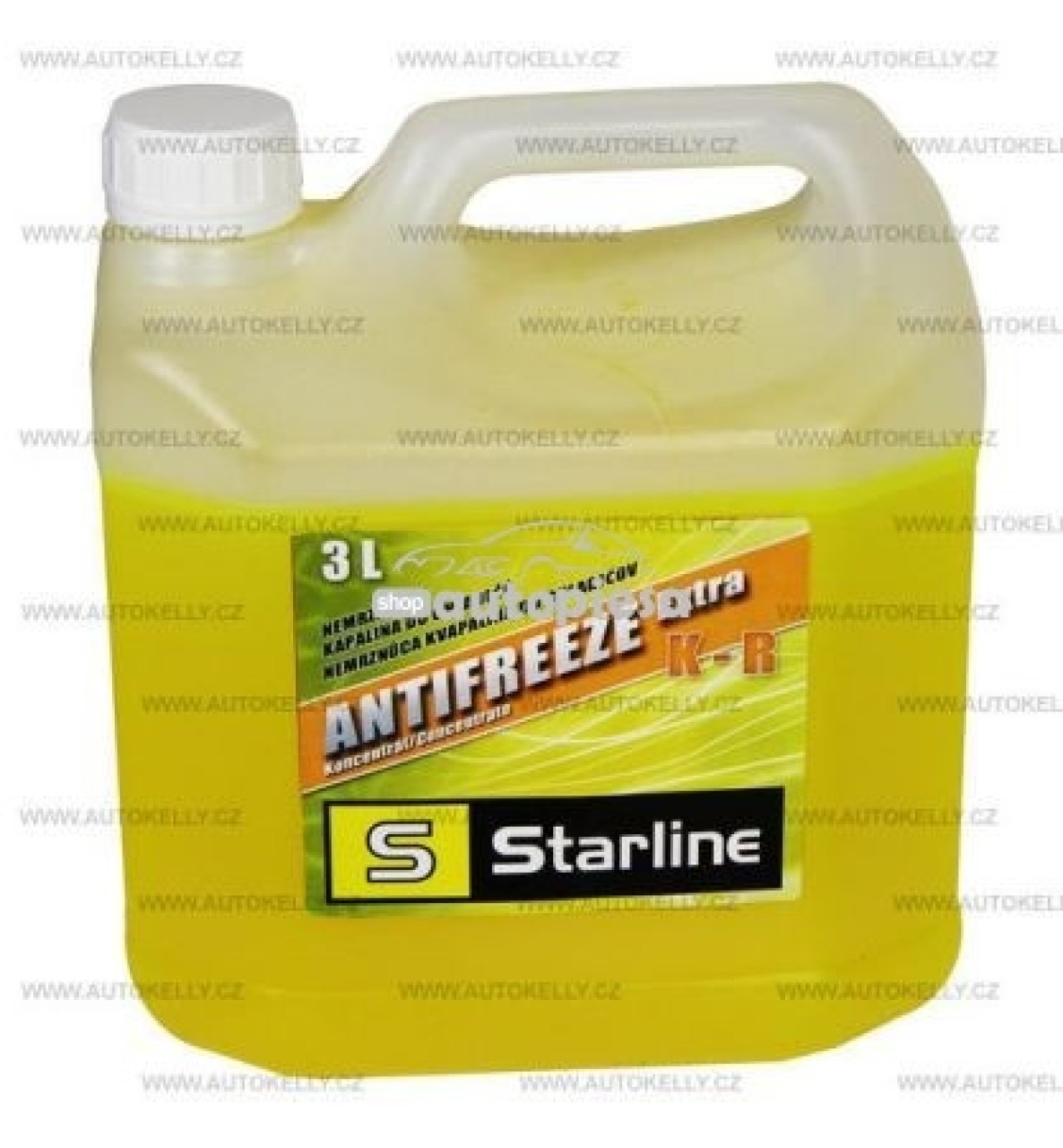Antigel concentrat STARLINE Tip D Galben 3 L S NA KR-3 piesa NOUA