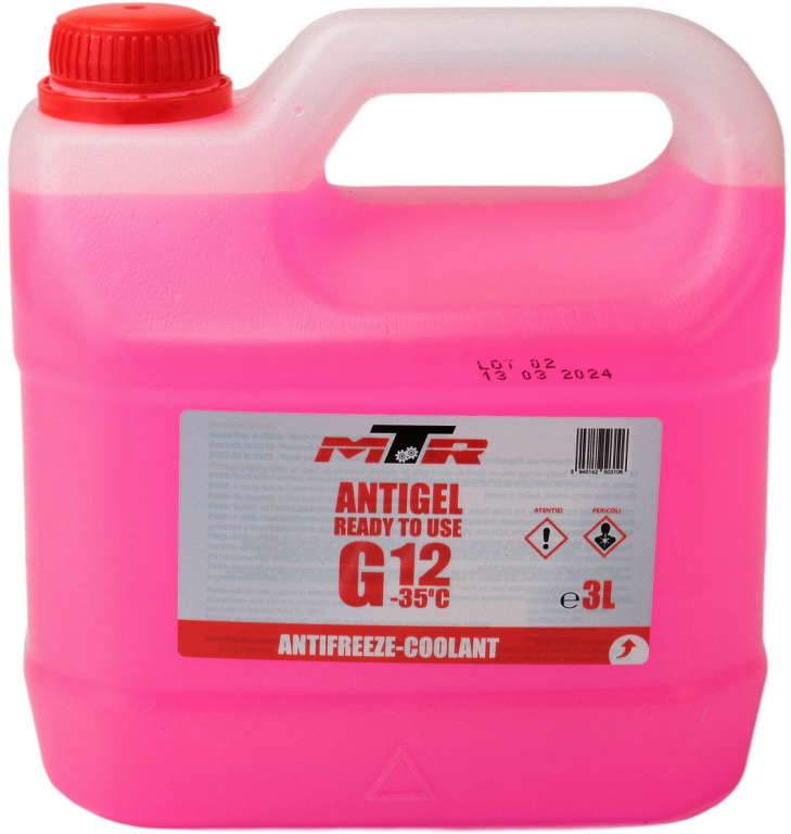 Antigel Mtr G12 Preparat -35°C 3L 12456231