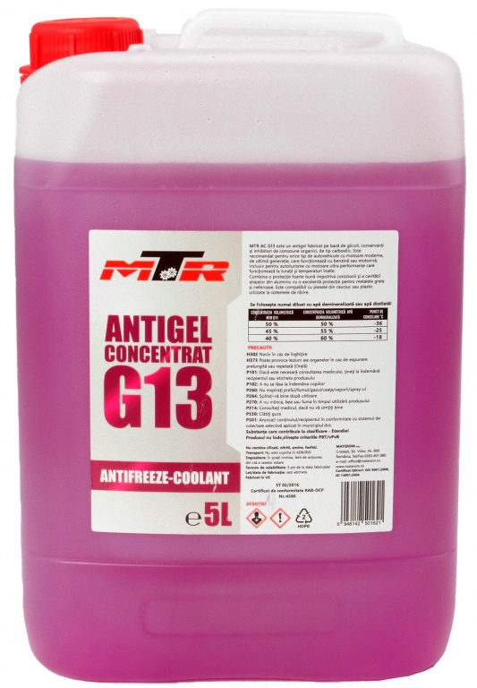 Antigel Mtr G13 Concentrat Mov 5L 12128991