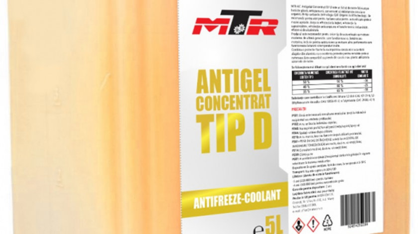 Antigel Mtr Tip D 5L 12170761