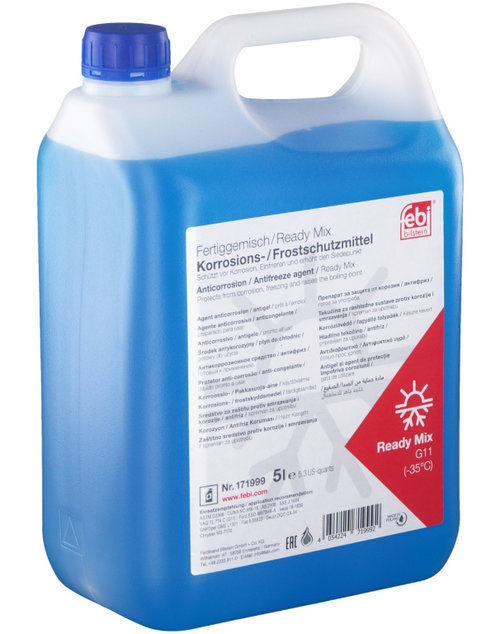 Antigel Preparat Febi G11 Albastru -35°C 5L 171999
