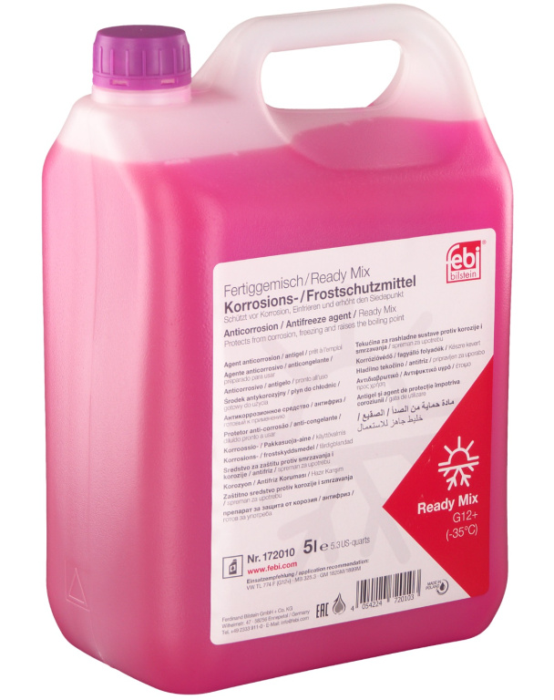 Antigel Preparat Febi G12+ Mov -35°C 5L 172010