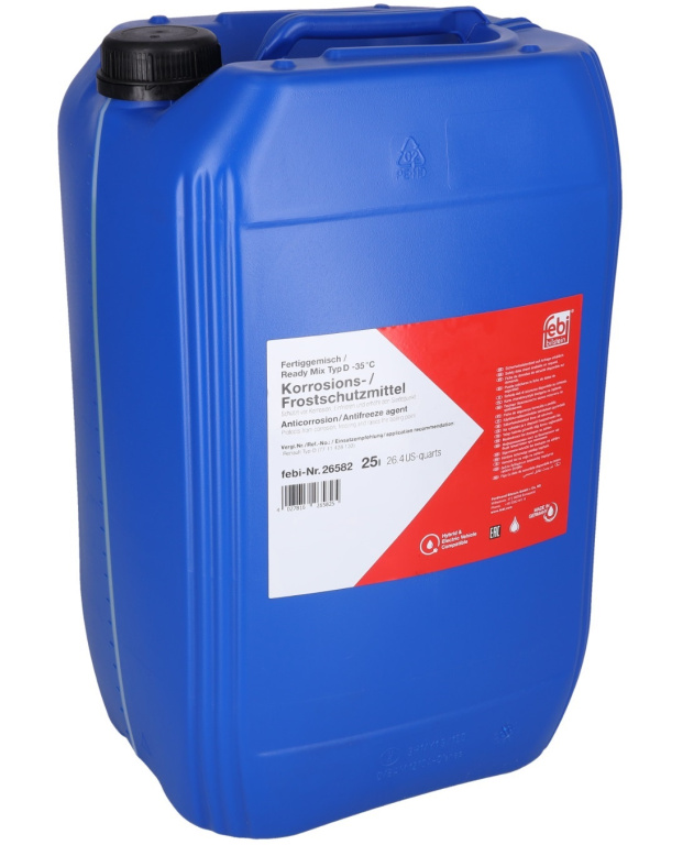 Antigel Preparat Febi Tip D Verde -35°C 25L 26582
