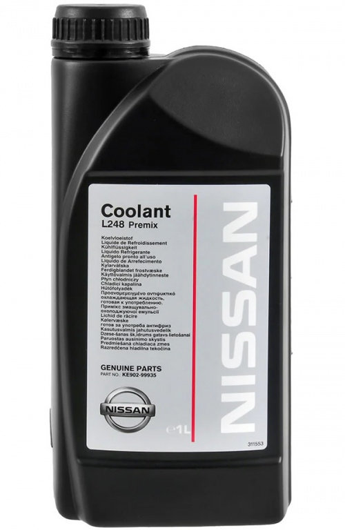 Antigel Preparat Oe Nissan Verde G11 1L KE90299935