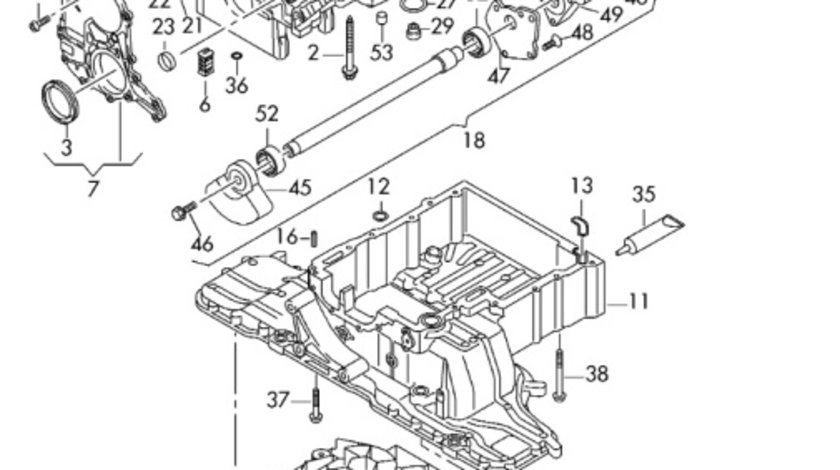 Antival2.7 TDI Audi A6 C6 CANA 2008 2010 OEM 059103138Q