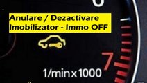 Anulare Imobilizator - Immo Off la domiciliu