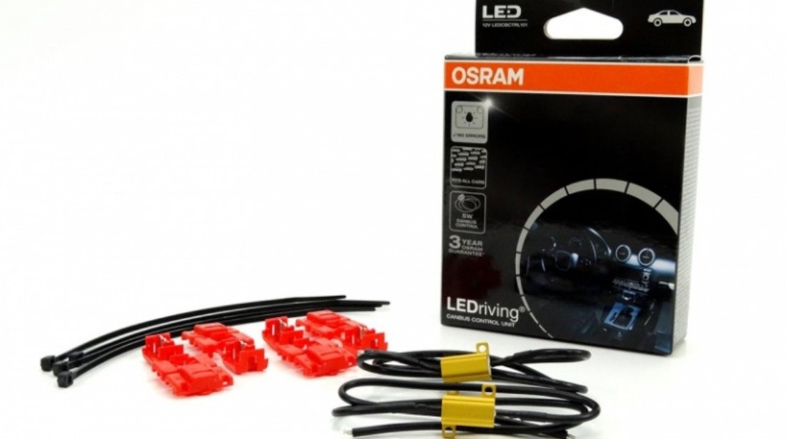 Anulator Eroare Led Osram Canbus Set 2 Buc LEDCBCTRL101