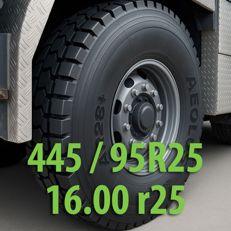 Anvelop Heavy-duty Pentru Macarale 445/95R25 16.00 R25 Noua