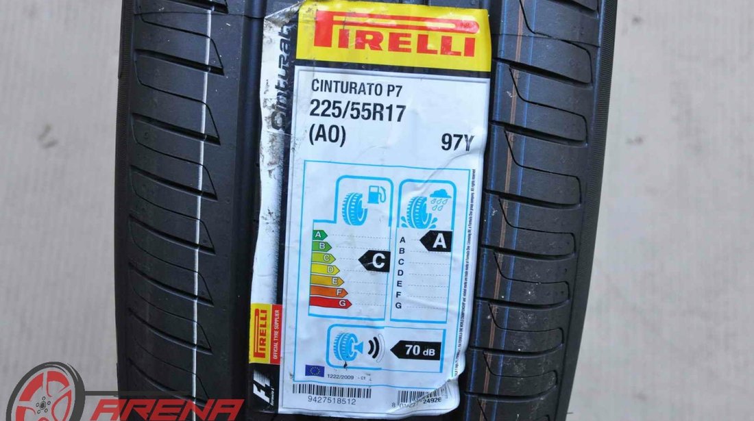 Anvelopa 17 inch Noua Pirelli Cinturato P7 225/55 R17 97Y