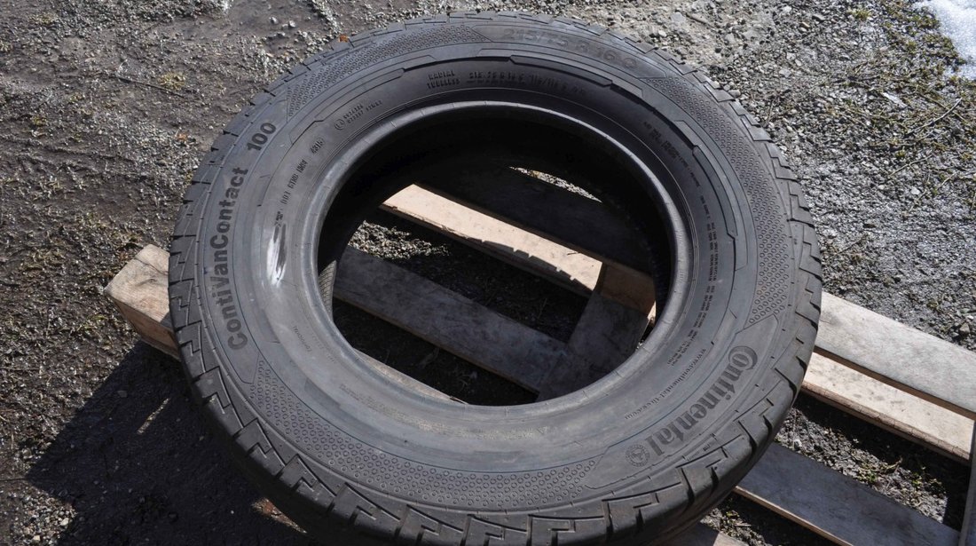 Anvelopa Vara 215/75 R16C CONTINENTAL ContiVanContact 100 116/114R