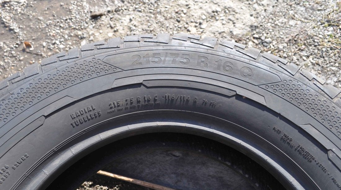 Anvelopa Vara 215/75 R16C CONTINENTAL ContiVanContact 100 116/114R