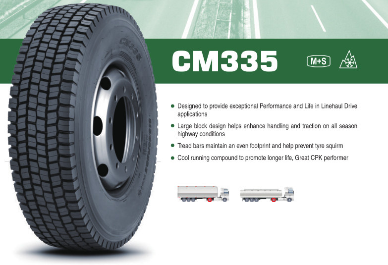 ANVELOPA VARA BISON CM335 315/60 R22.5 152/148M
