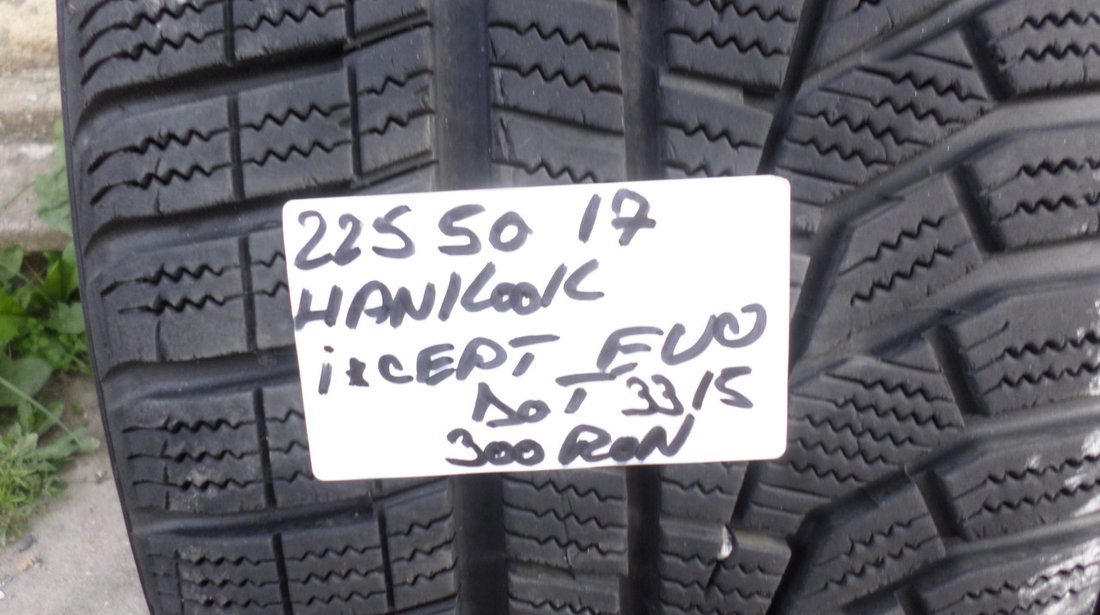 anvelope  225 50 17 Iarna Hankook si Semperit