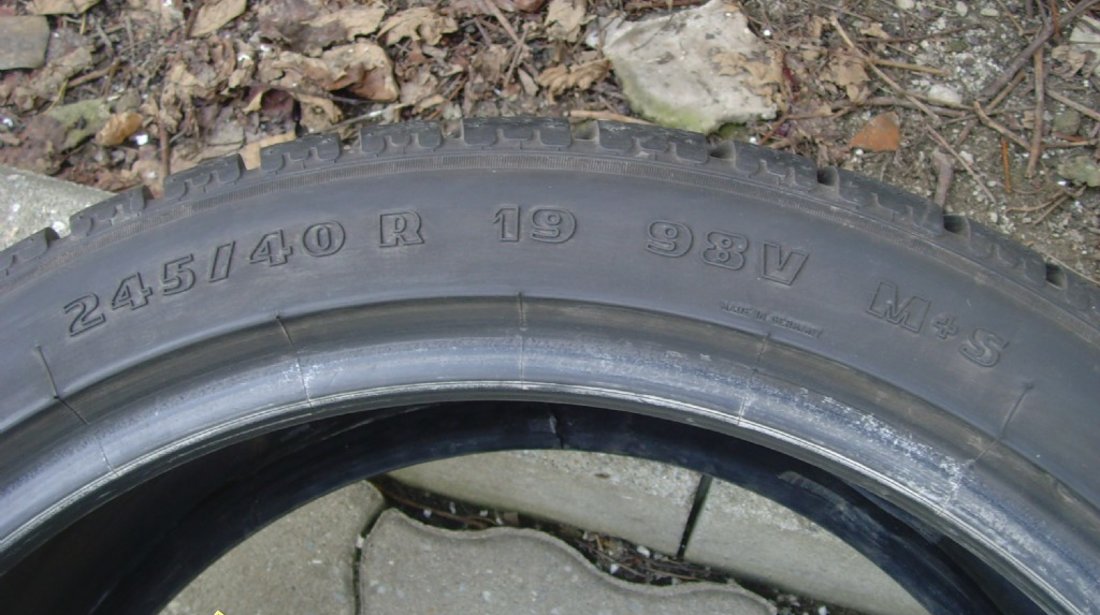 Anvelope 245 40R19 98V de 8mm Pirelli 2buc si 275 35R19 100V 7mm Pirelli 2buc ptr BMW seria 5 F10