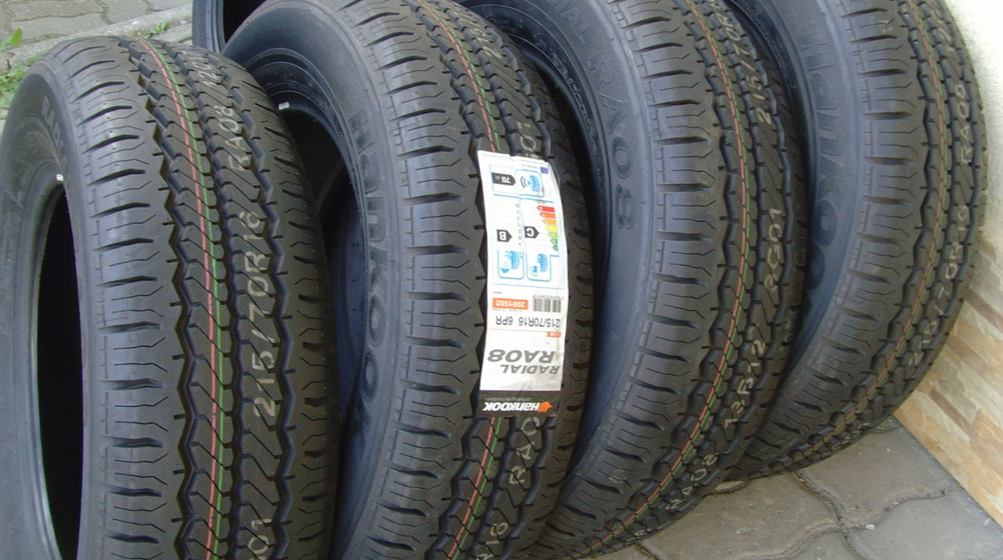 Anvelope, cauciucuri de vara NOI cu eticheta 215/70 R16 Hankook