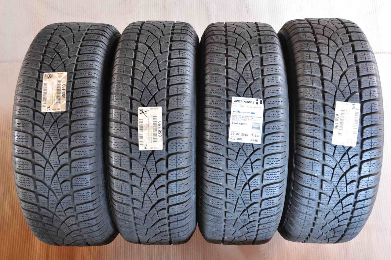 Anvelope Iarna 16 inch Dunlop 205/60 R16