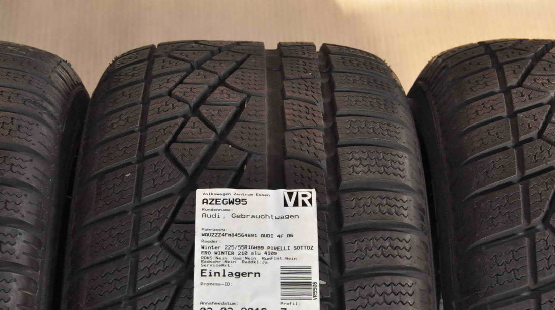 ANVELOPE IARNA 16 INCH Pirelli Sottozero 225/55/R16