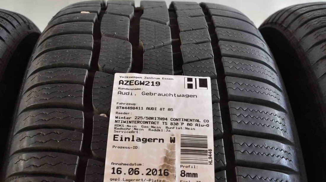 Anvelope Iarna Continental TS830P 225/50/R17