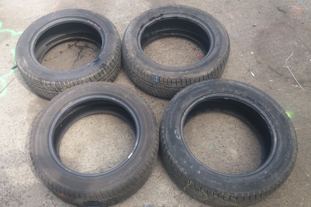 Anvelope iarna Hankook 225/55/R17, DOT 2518, an fabr. 2018