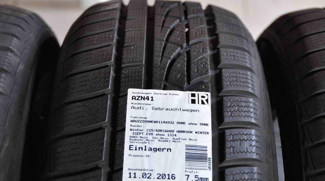 ANVELOPE IARNA Hankook Winter Icept Evo 215/60 R16