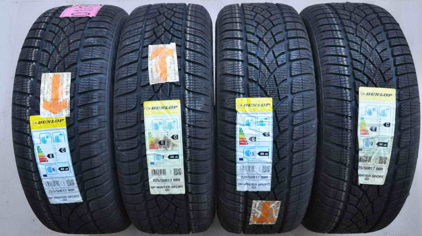 Anvelope Iarna Noi 17 inch Dunlop WinterSport 3D 225/50 R17 98H Extraload
