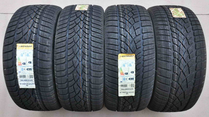 Anvelope Iarna Noi 18 inch Dunlop WinterSport 3D 245/40 R18