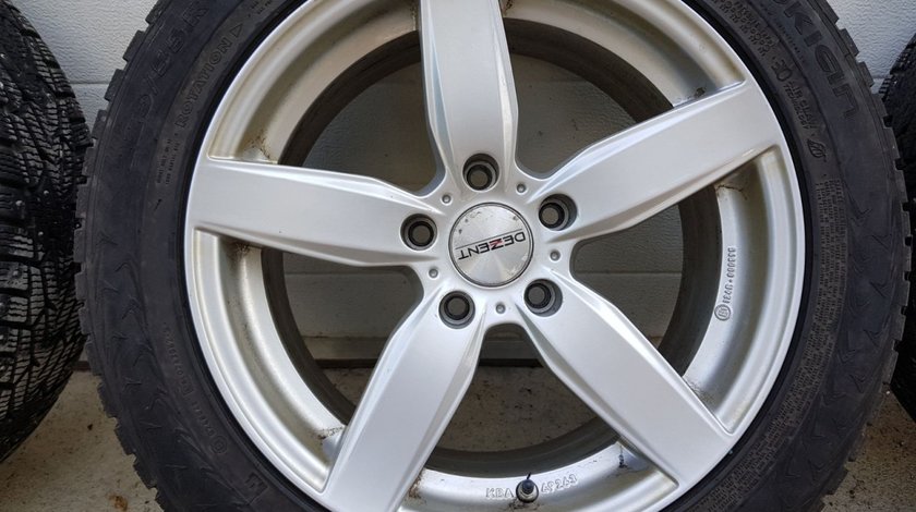 Anvelope iarna Nokian 225/55/17 RUNFLAT 8MM profil +Jante Dezent 17 inch