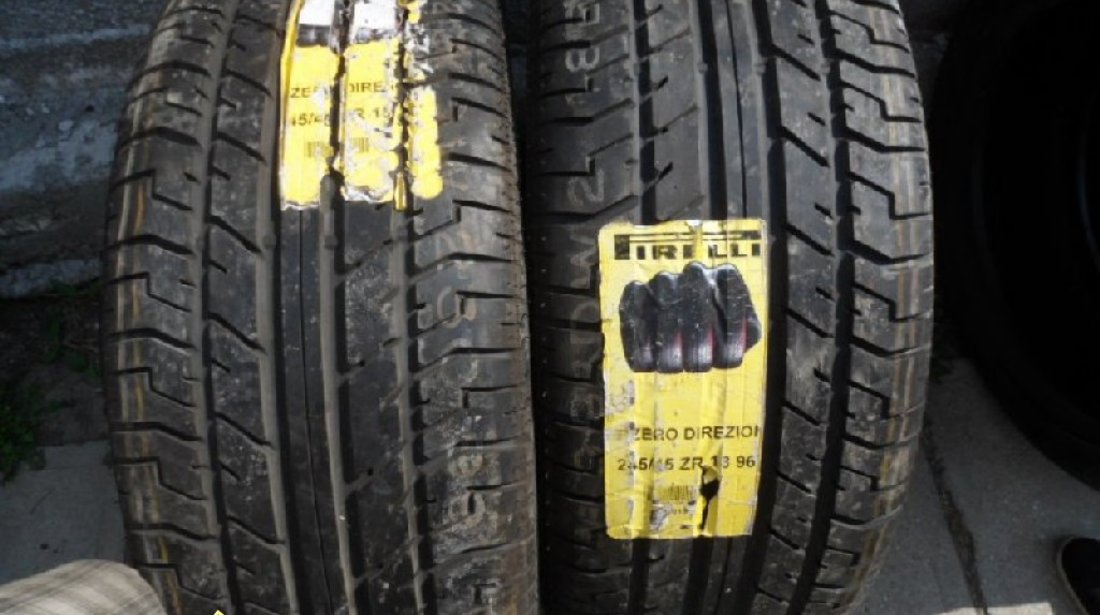 Anvelope noi 245 45 18 pirelli la doar 500 ron bucata