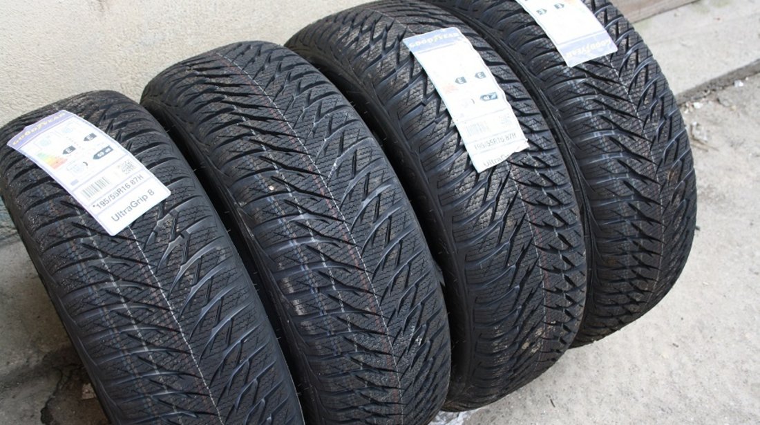 Anvelope noi de iarna GOODYEAR ULTRAGRIP 8 195/55/16 87H