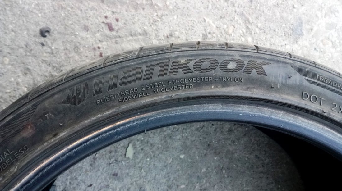 ANVELOPE VARA HANKOOK 205/40/17 5.7MM 2012 FARA DEFECTE 100LEI=2BUC