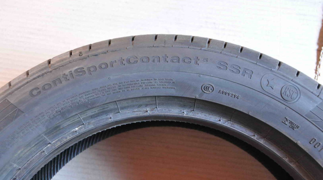 Anvelope Vara Noi 17 inch RunFlat Continental ContiSportContact 5 225/50 R17