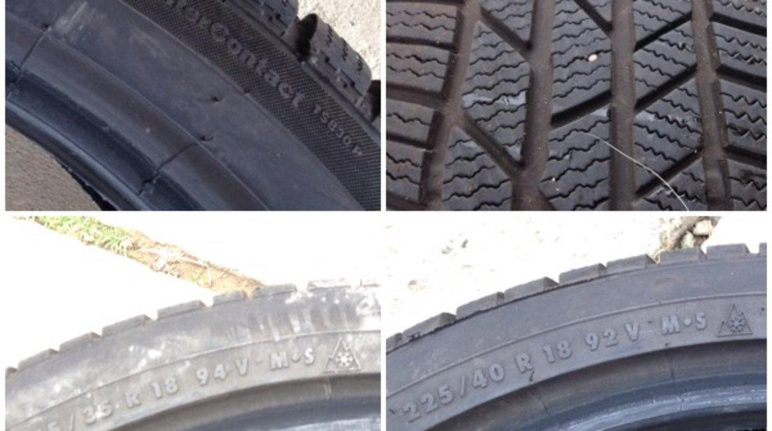 Anvelopoe Iarna CONTINENTAL 225/40 R18