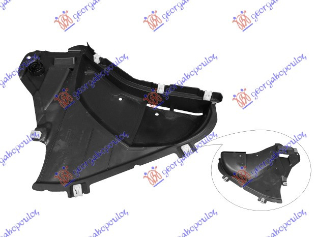 Aparatoare Noroi/Carenaj Interior Fata Stanga (Partea De Jos Fata) Bmw Seria 5 G30/G31 2016-2017-2018-2019-202