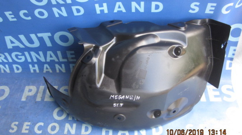 Aparatoare noroi Renault Megane 2003; 8200073428 (fata, partea din spate)