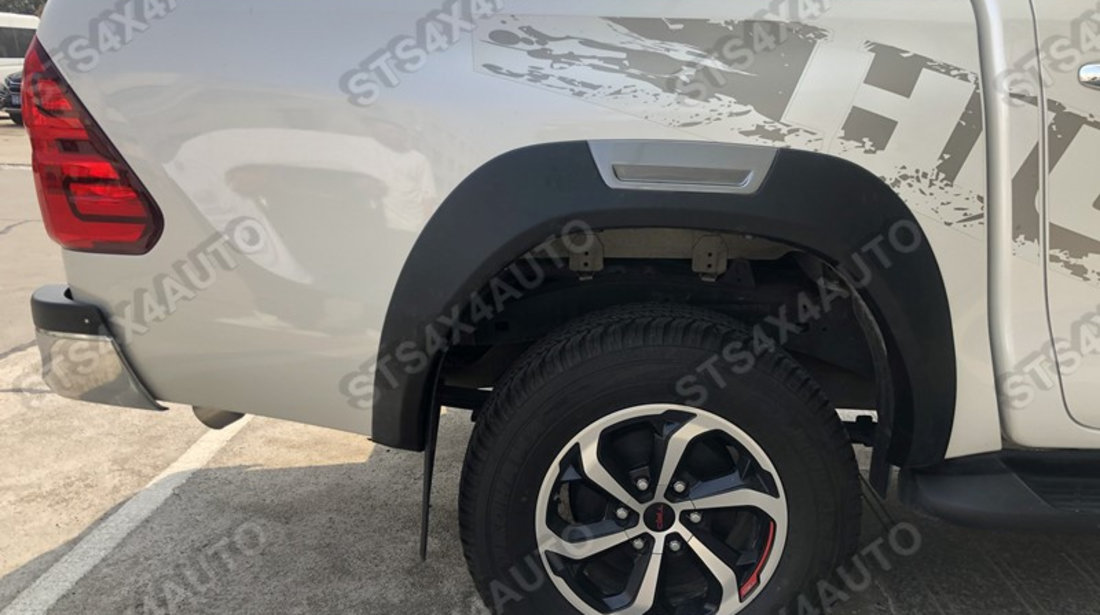 APARATORI ARIPA OVERFENDERE TOYOTA HILUX REVO 2016-2019 MB-GR [2021 LOOK]