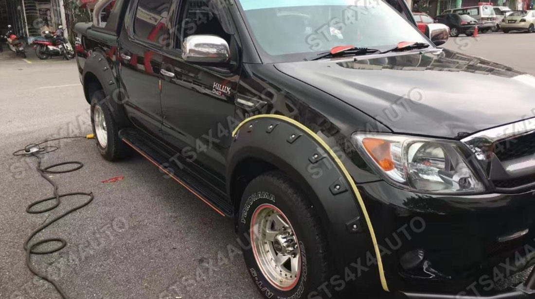 APARATORI ARIPA OVERFENDERE TOYOTA HILUX VIGO 2005-2015 MB [4X4 LOOK]