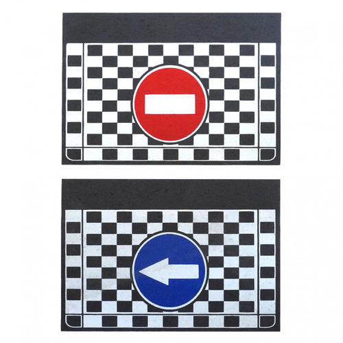 Aparatori Noroi Camion 3d 40x45 Cm Set 2 Buc Mega Drive 45087
