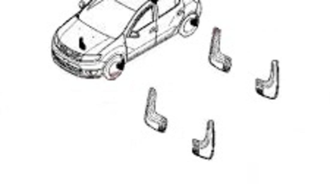 Aparatori noroi dedicate Honda Civic Hatchback 2012-> Fata