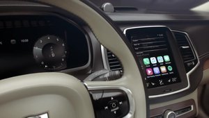 Apple CarPlay isi face loc in cabina noului Volvo XC90