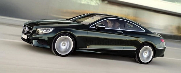 Aproape Oficial: Acesta este noul Mercedes S-Class Coupe!