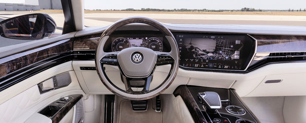 Ar fi putut fi inceputul unei noi ere. Volkswagen publica primele fotografii oficiale ale luxosului Phaeton D2, masina la care a renuntat in ultima clipa