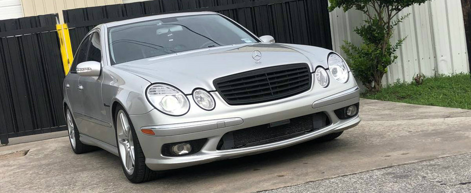 Ar putea fi afacerea anului. Pretul extrem de mic cu care se vinde acest Mercedes E55 AMG din 2004