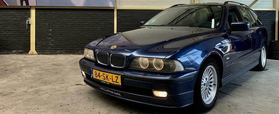 Ar putea fi cel mai rulat BMW modificat de Alpina. Cum arata acest Seria 5 E39 dupa ce...