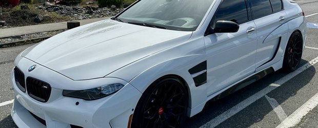 Ar putea fi chilipirul anului. Un BMW M5 tunat de Hamann se vinde acum la pret de Dacie